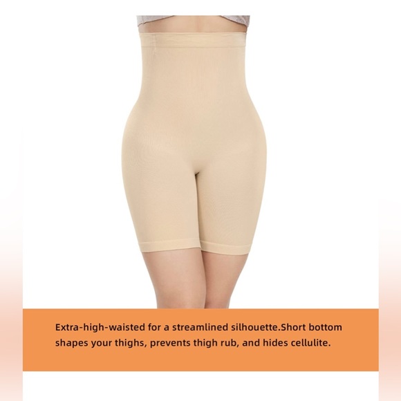 NEW HIGH WAISTED SHORT BODY SHAPER, XL/XXL - Picture 5 of 16